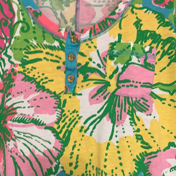 Lilly Pulitzer cotton shift dress size small - Picture 4 of 5